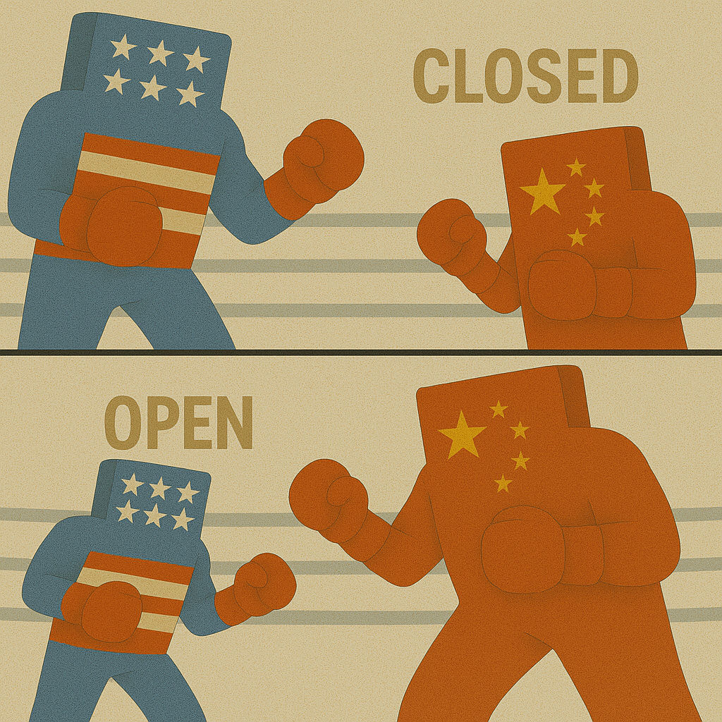 U.S. vs. China, round 3: Chip Sanctions Aren’t Bothering China’s Open Models